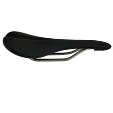 [해외직구]Fabric Scoop Race Flat MTB 도로 자전거 티타늄 레일 Saddle Cannondale Black VL1955, One Color