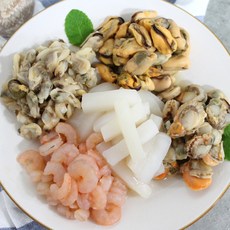 바른씨 간편하고 맛있는 5종 해물모듬 600g+600g