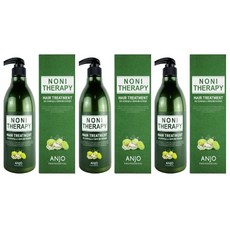 [특별판매 2+1 대용량 750ml 3개] 앙쥬 노니 테라피 헤어 트리트먼트 + 증정 : 스네일 아이크림 40g / 탈모증상 완화 및 모발개선 기능성 헤어케어, 3개
