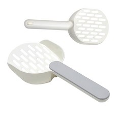 반려묘 화장실 배변삽 다양한컬러 고양이 모래삽, P-CS-W_고양이삽 화이트, 1개