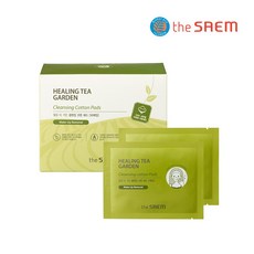 더샘 힐링 티 가든 클렌징 코튼 패드 7ml*30ea, 단품
