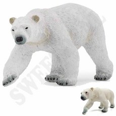 모형완구 NEW 북극곰 피규어동물 미니어처동물