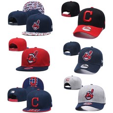 MLB 클리블랜드 스냅백 볼캡 야구모자 C028, 디자인6