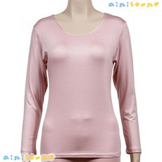 [airistore] 자연섬유 보들보들한 촉감 베이직 여성 내의 상의 (뵈뵈)(608/상)