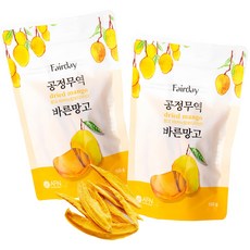 Fairday 페어데이 공정무역 바른 건망고 망고100%, 150g, 2개