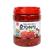 반찬단지 오징어젓2kg, 2kg, 1개