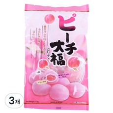 복숭아 찹쌀떡 113g, 3개