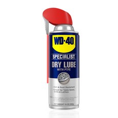 벡스 WD-40 스페셜리스트 드라이루브 283g 방청 윤활제 방청제 테프론 건식 윤활유, 1개 - wd40efrx