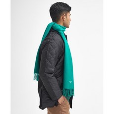 BARBOUR Men's Barbour Plain Lambswool Scarf USC0008GN59 Evergreen