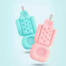 히노끼탕 의자 욕조 쿠션 등받이 어른 목욕 베개 방석 간이욕조 반신욕 안락 사우나 매트, B 핑크, 1개