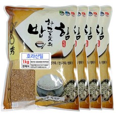 호라산밀 4kg (1kg 4개) 2024년산, 1kg, 4개