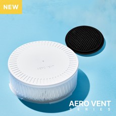 [에어로벤트] 미세먼지/악취 완벽차단! 시스템 무선 공기청정기, 본품 3개+설치 패키지