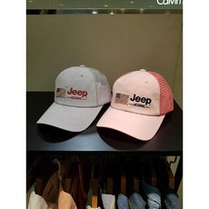 [현대백화점][지프][JEEP] GK2GCU404 성조기 자수와펜 6각 매쉬모자