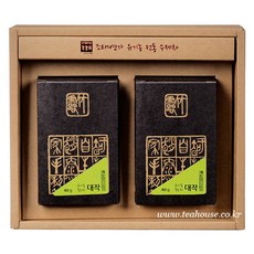 조태연가 녹차 - 대작 80g / 조태연가죽로차