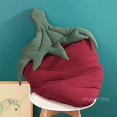 아파트리모델링 소녀 귀여운 아기 침낭 신생아 딸기 킥 방지 이불 면화 침낭 사진 소품 장식, 딸기 침낭, 북유럽 스타일