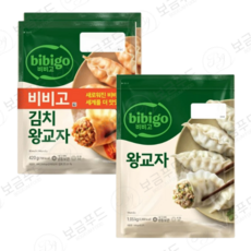비비고 왕교자1KG + CJ비비고김치왕교자420G*2EA, 1세트, 1kg