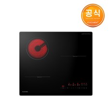 쿠첸 3구 하이브리드 전기레인지 빌트인 CIR-C3S3410DSBE 방문설치 자가설치