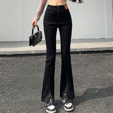 여성부츠컷바지