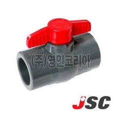 PVC볼밸브(본드)회색 25A(120), 단일상품(MMV9195)