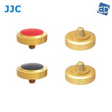 JJC 카메라 셔터 버튼 나사식 디럭스 소프트 릴리즈 버튼 후지필름 X100VI XT30 II /ED, 1개, 02 레드 앤 골드