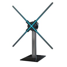 3D Hologram Fan with Stand and Multi-Function Base, 1개