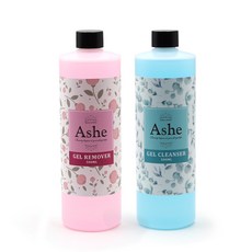 ASHE 애쉬 젤 리무버 젤클렌저 500ml 1+1, 젤클렌저 젤클렌저
