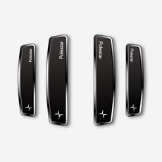 블랙 쉴드 엠블럼 도어가드 폴스타 Polestar, 1개