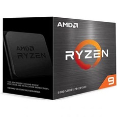 AMD 라이젠 9 5950X 프로세서 16코어 3.4GHz 소켓 AM4 CPU, 옵션 - 라이젠5950x