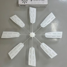바람돌이3 천장형 에어컨 공기순환팬 바람막이 시스템에어컨 실링팬 바람개비 날개 윈드바이저 국내생산, 1개