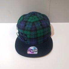 NBA 엔비에이 빠른배송 남여공용 *시카고 불스 체크원단 HYFLAT CAP* *체크가 이쁜 스냅백* 커플모자 하드캡 스냅백 N185AP647P