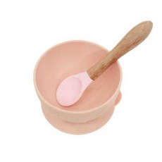 빈지오 흡착 유아식기 접시 매트 보울 컵 스푼 단품 모음 흡착매트, 3-4.이유식흡착볼 베이비핑크, 1개