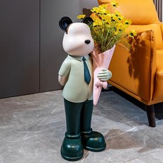 스치로폼스카시 인형 홈 거실 입체글자스티로폼 도예 청동, green