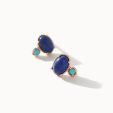 라피스라줄리실버귀걸이