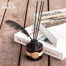 [리빙스케치]골드라벨 100ml 디퓨저세트 방향제 인테리어소품 선물포장