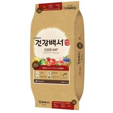 건강백서 건강한 6세 6kg +닥터브러쉬 유산균껌 10봉 /노령견사료 강아지사료, 뼈/관절강화