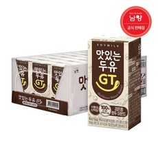 남양유업 맛있는두유GT 검은콩 호두와아몬드 190ml 24팩, 맛있는두유GT 호두와아몬드 190ml 24팩