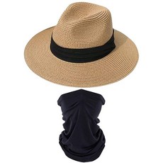 [미국 직구] JOYEBUY 여성 모자 A Brown Hat+black Balaclava