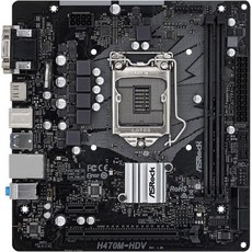 애즈락 메인보드 H470M HDV Motherboard 인텔 H470 LGA 1200 Micro ATX 572724