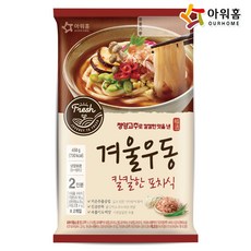 아워홈 겨울우동 칼칼한 포차식 458g, 1개