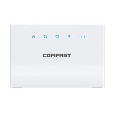 300Mbps WiFi 라우터 4G LTE CPE 모바일 라우터가있는 LAN 포트 지원 SIM 카드