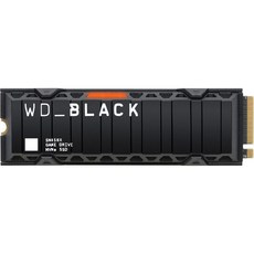 내장 SSD 내장형 노트북 데스크탑 WDBLACK 2TB SN850X NVMe 게이밍 솔리드 스테이트 드라이브 - Gen4 PCIe M.2280 최대 7300MBs WDS200, 1TB_SSD w/ Heatsink