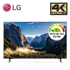 LG전자 50인치 4K UHD 스마트 TV 에너지효율 1등급 (스탠드/벽걸이), 벽걸이