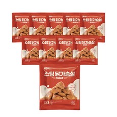 허닭 스팀 닭가슴살 탄두리맛 100g, 10개