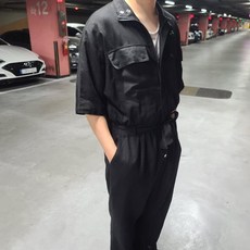 린넨점프수트남자