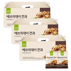 네이처블룸 오하루 자연가득 에브리데이 견과 오하루, 3개, 500g