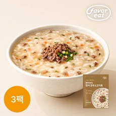 [페이보잇] 한끼 한우소고기죽 400g, 3개 - 한우소고기죽