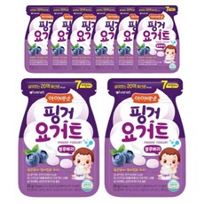 아이배냇 핑거 요거트, 블루베리, 20g, 8개