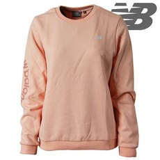 뉴발란스 WOMEN 에센셜 맨투맨 NBNC91W142-26라이트 핑크