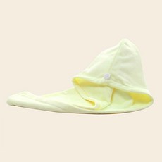 공구라면 ( 09RM ) 드라이 헤어 타월 머리수건타올, 헤어타월-옐로우, 1개