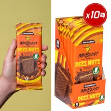 고품질HTA_[양심판매]_미스터비스트 초콜릿 피스터블 초콜릿 디즈넛츠 10개입 세트_최고품질HTA_[효능UP], 1개